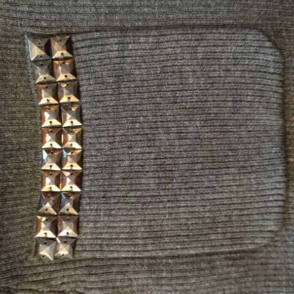 RARE FIND 🕵️♀️NWT INC International Concepts Grey Cowl Neck Dress - Picture 5 of 6